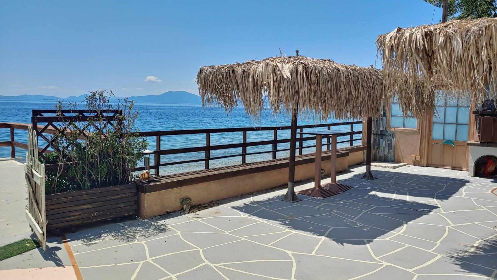 Platanidia Stone Villa Inside Sea- Kids'Land מראה חיצוני תמונה