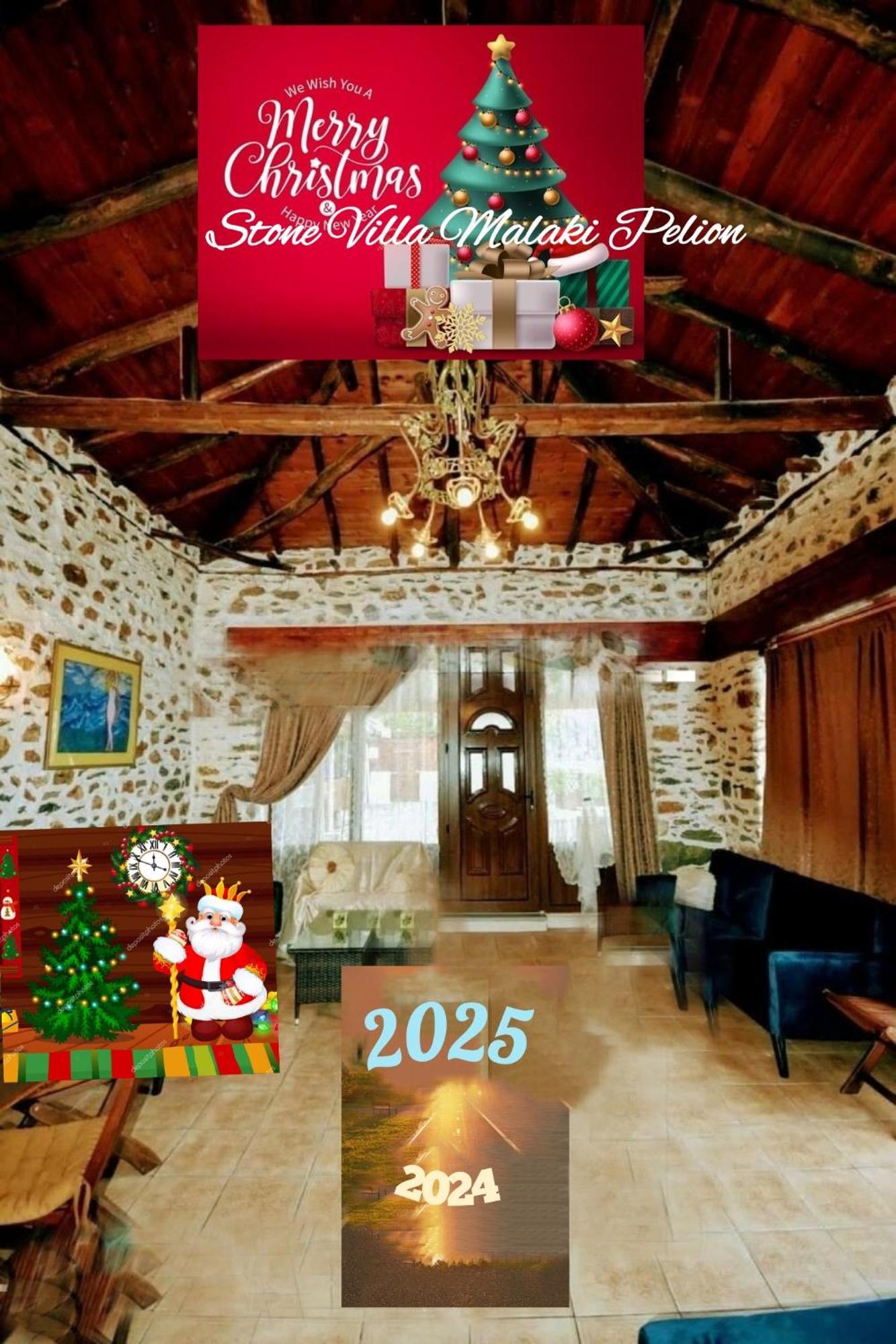 Platanidia Stone Villa Inside Sea- Kids'Land מראה חיצוני תמונה
